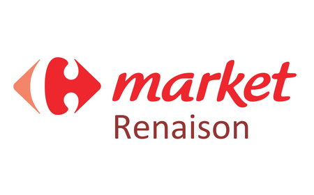 Logo Carrefour Market Renaison